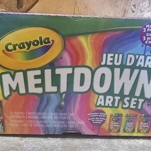 Crayola Meltdown Art Set - Rainbow Colors